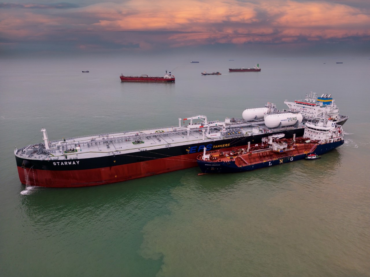 EPS commande des pétroliers propulsés au GNL en Chine