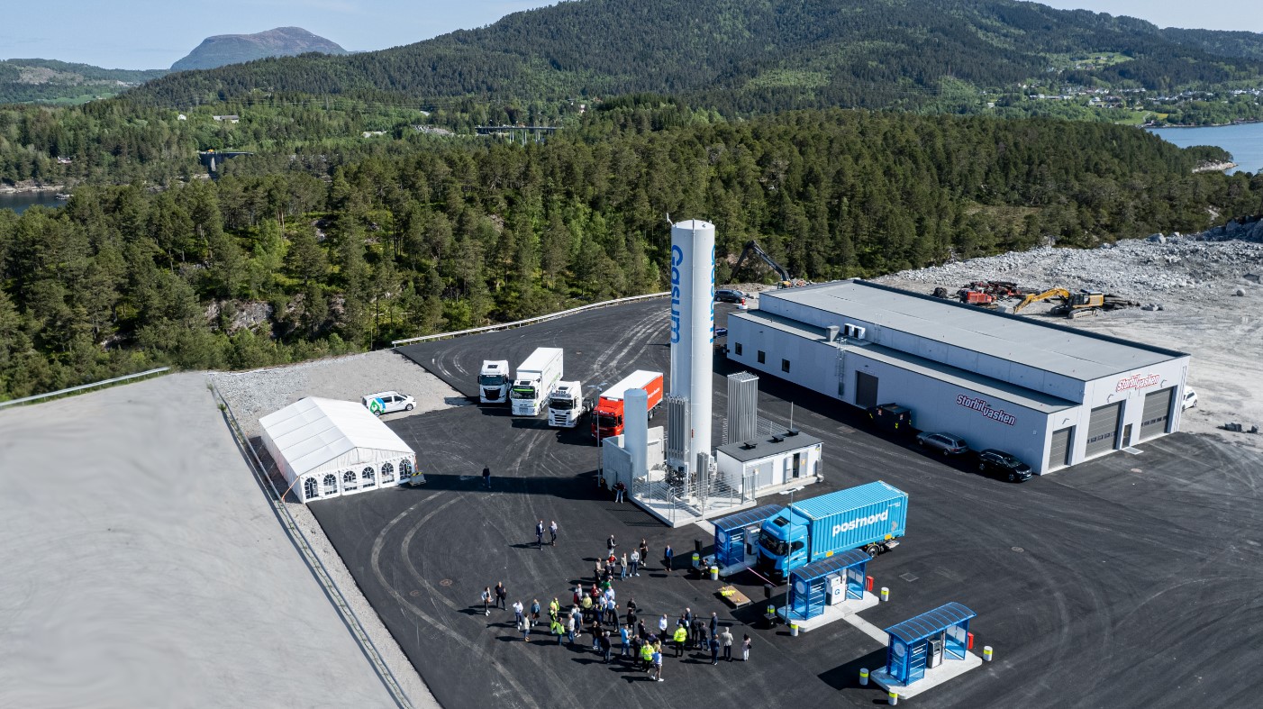 Gasum launches bio-LNG station in Norway