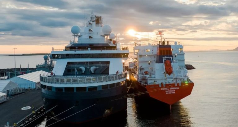 Gasum wraps up first LNG bunkering op in Iceland