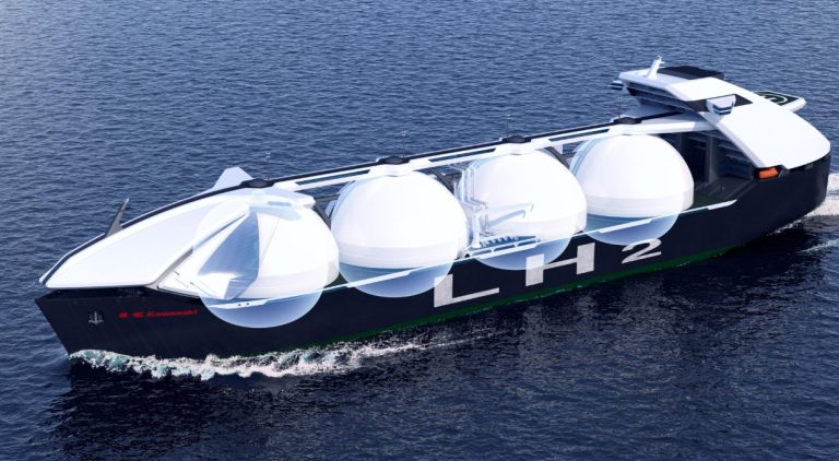 Japan’s KHI completes development of cargo system for large hydrogen carriers