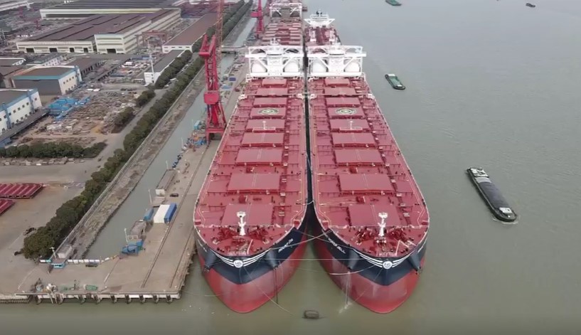 New Times kicks off work on Himalaya Shipping's LNG-powered bulker duo