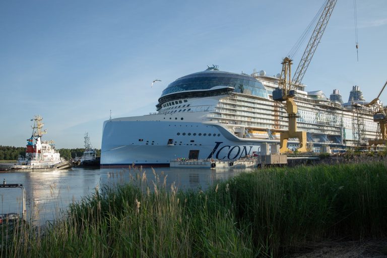 Royal Caribbean’s LNG-powered giant returns to Meyer Turku after completing trials