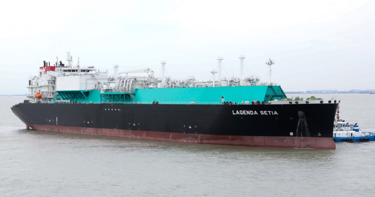 K Line’s third LNG carrier nearing completion in China