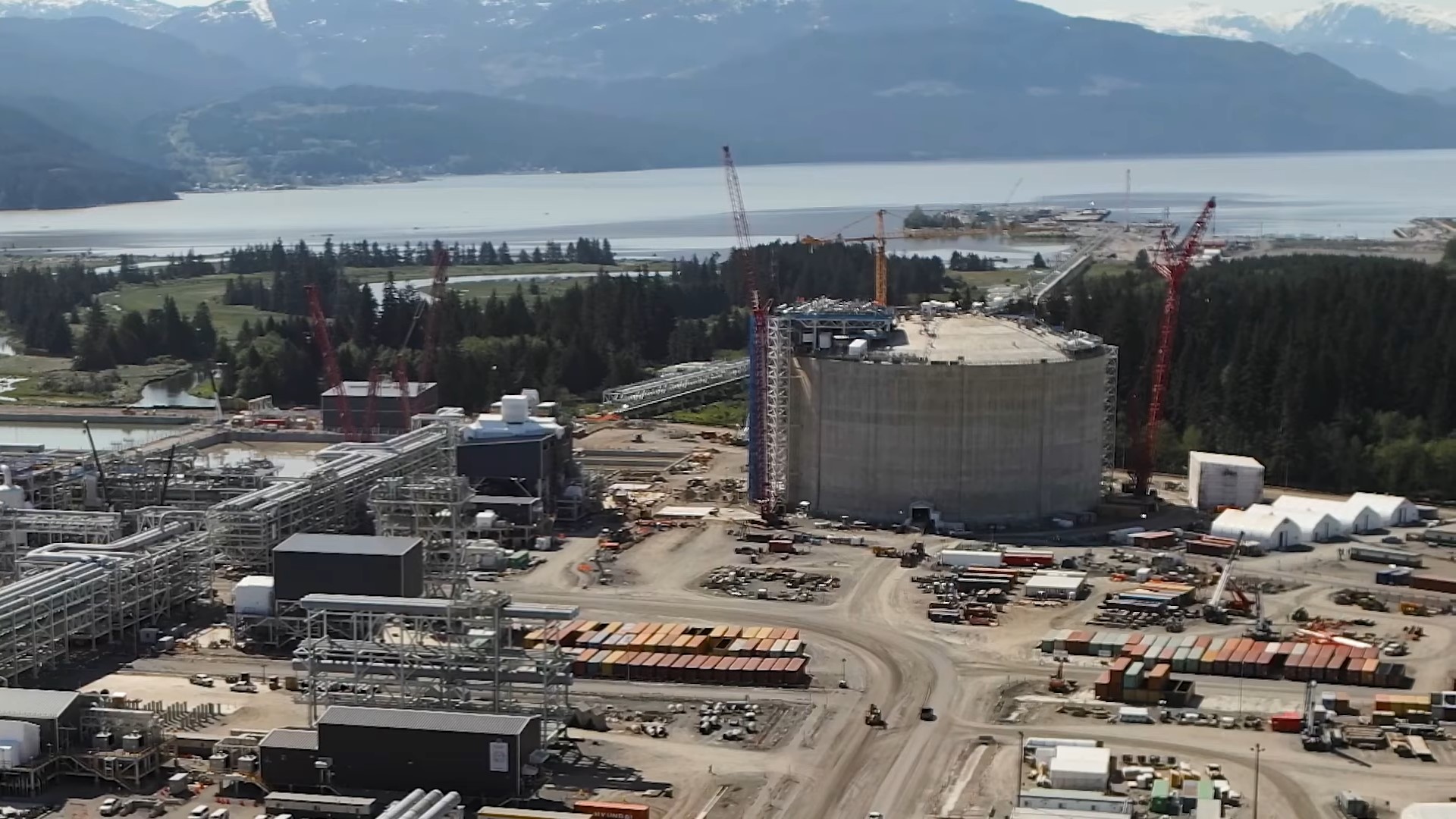 LNG Canada wraps up tank test