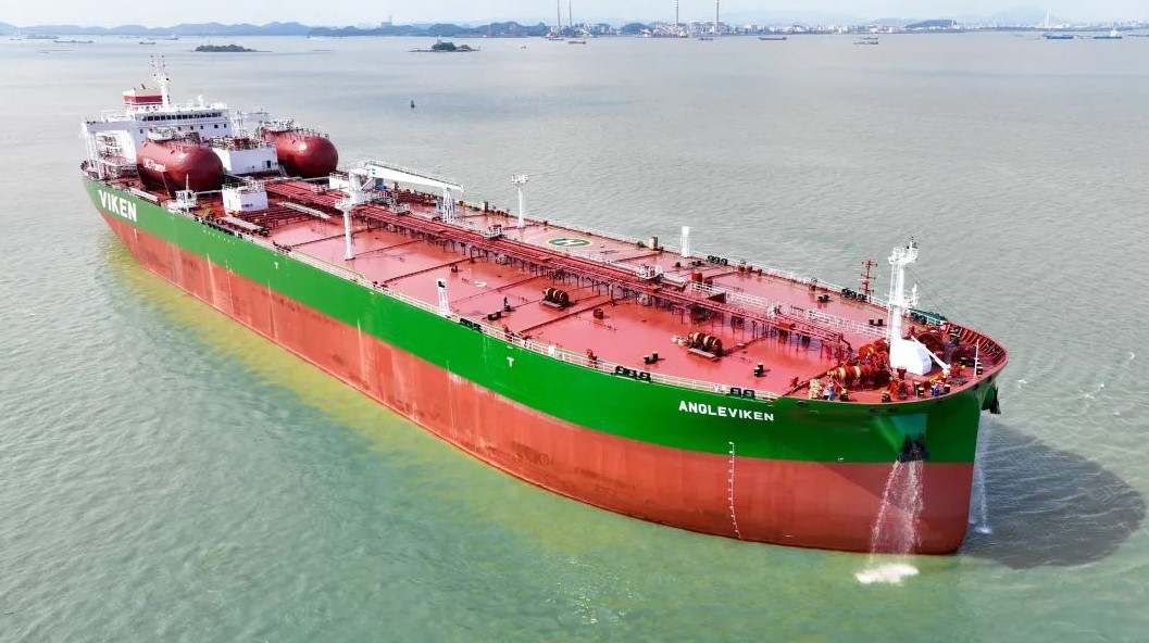 Viken's LNG-powered tanker ready to start serving TotalEnergies