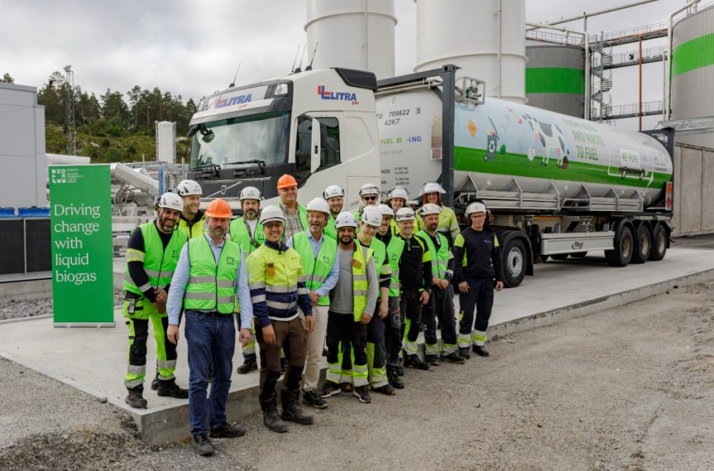 Biokraft says launches world's largest biomethane liquefaction unit