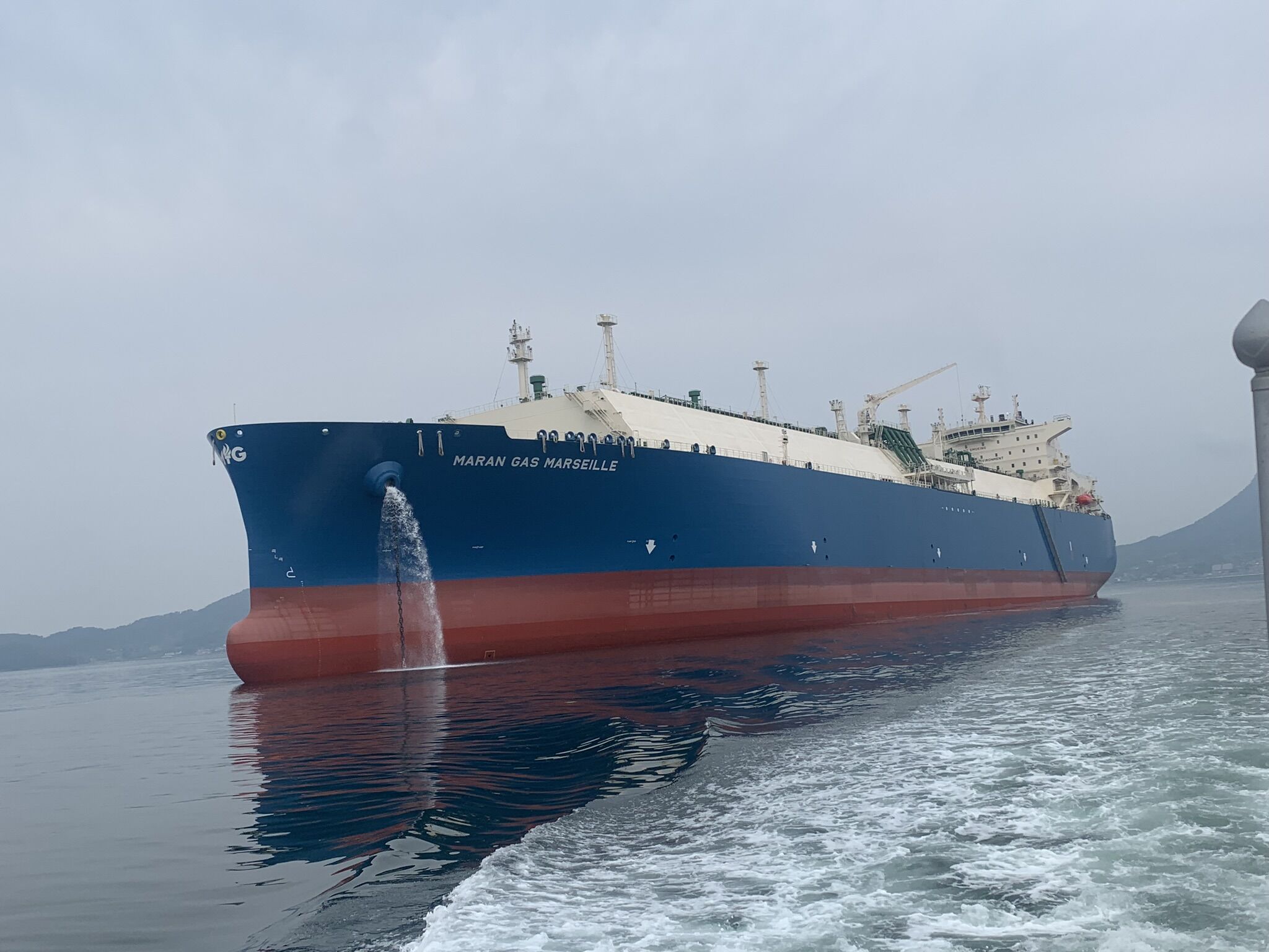 Greece's Maran Gas welcomes new LNG carrier in its fleet