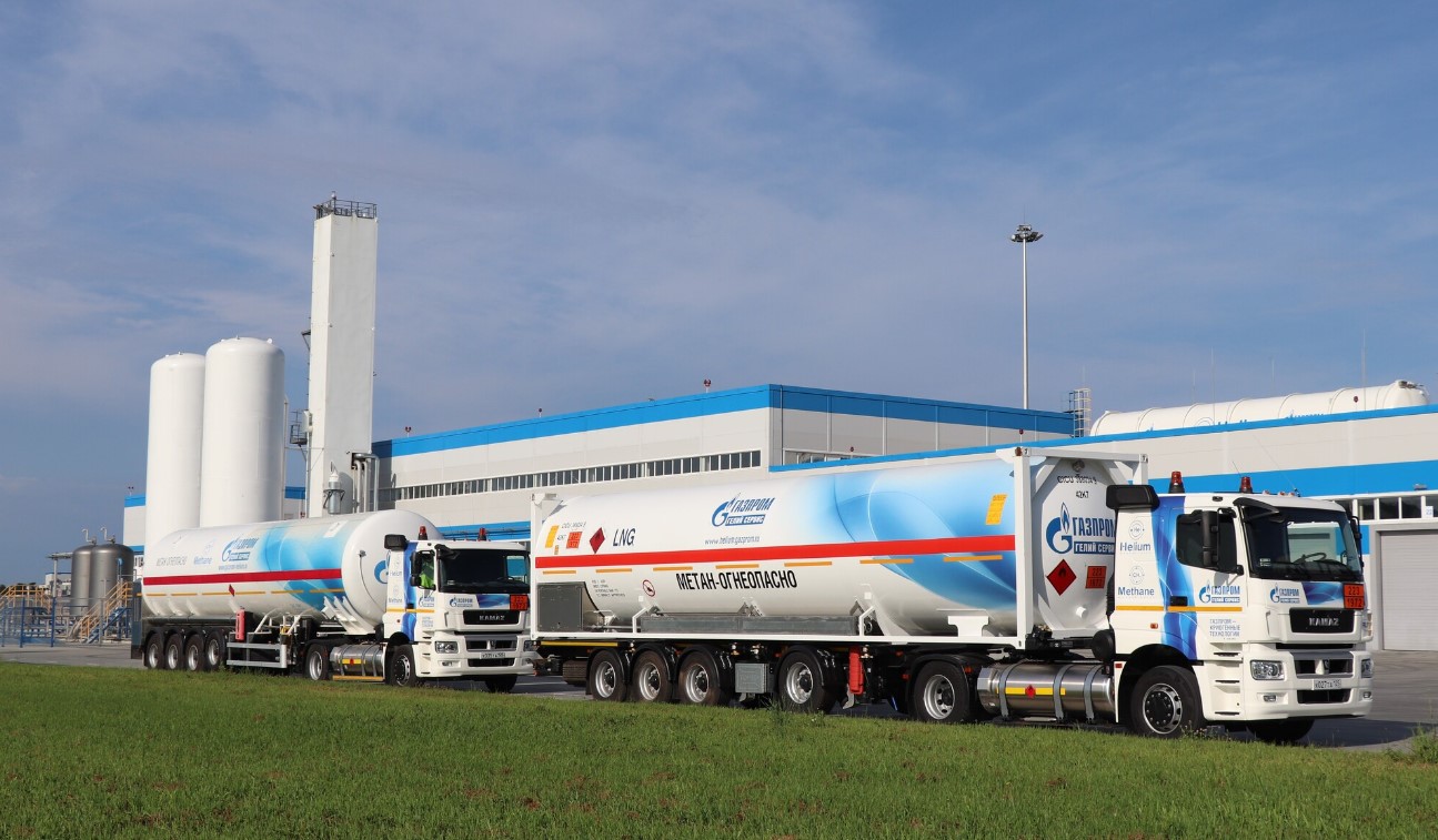 Russia's Gazprom wraps up China trucked LNG delivery