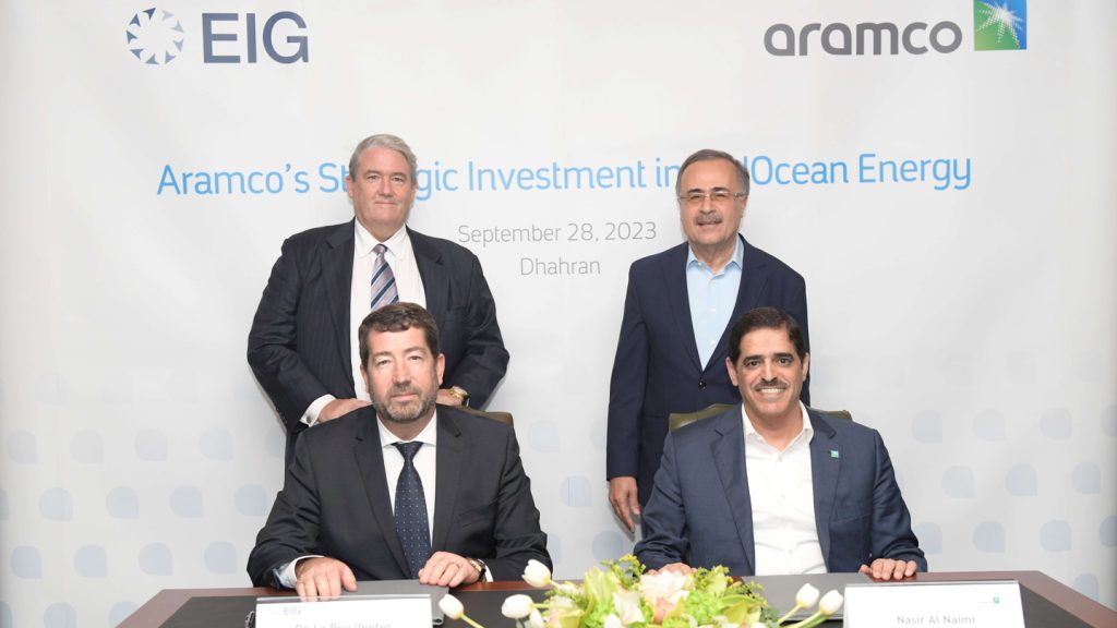 Aramco to buy stake in EIG's LNG unit MidOcean Energy