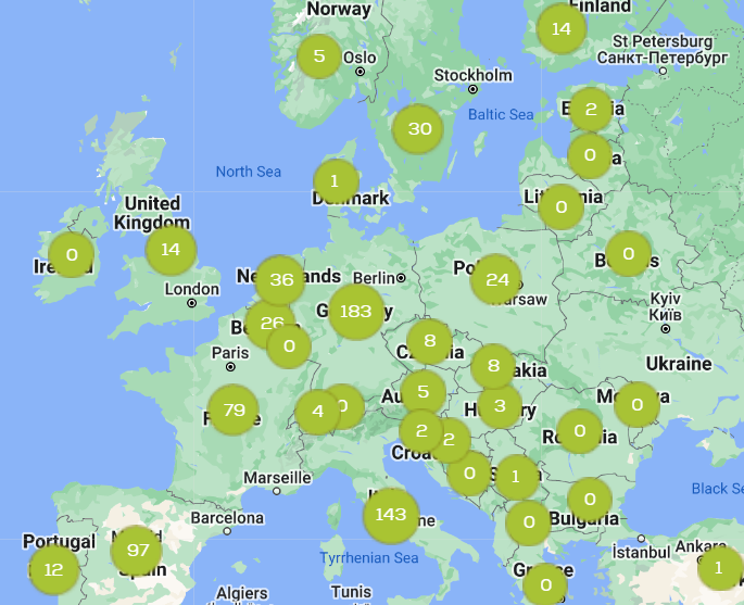 There are now 700 LNG fueling stations for trucks in Europe