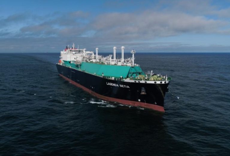 K Line welcomes LNG carrier Lagenda Setia in its fleet