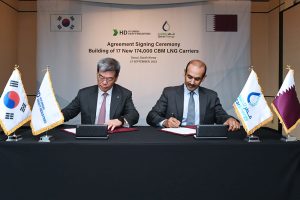 QatarEnergy, HD Hyundai Heavy ink $3.9 billion deal for 17 LNG carriers