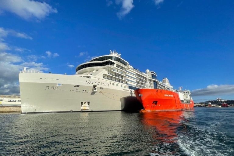 Shell first cruise ship LNG bunkering completed in Gibraltar