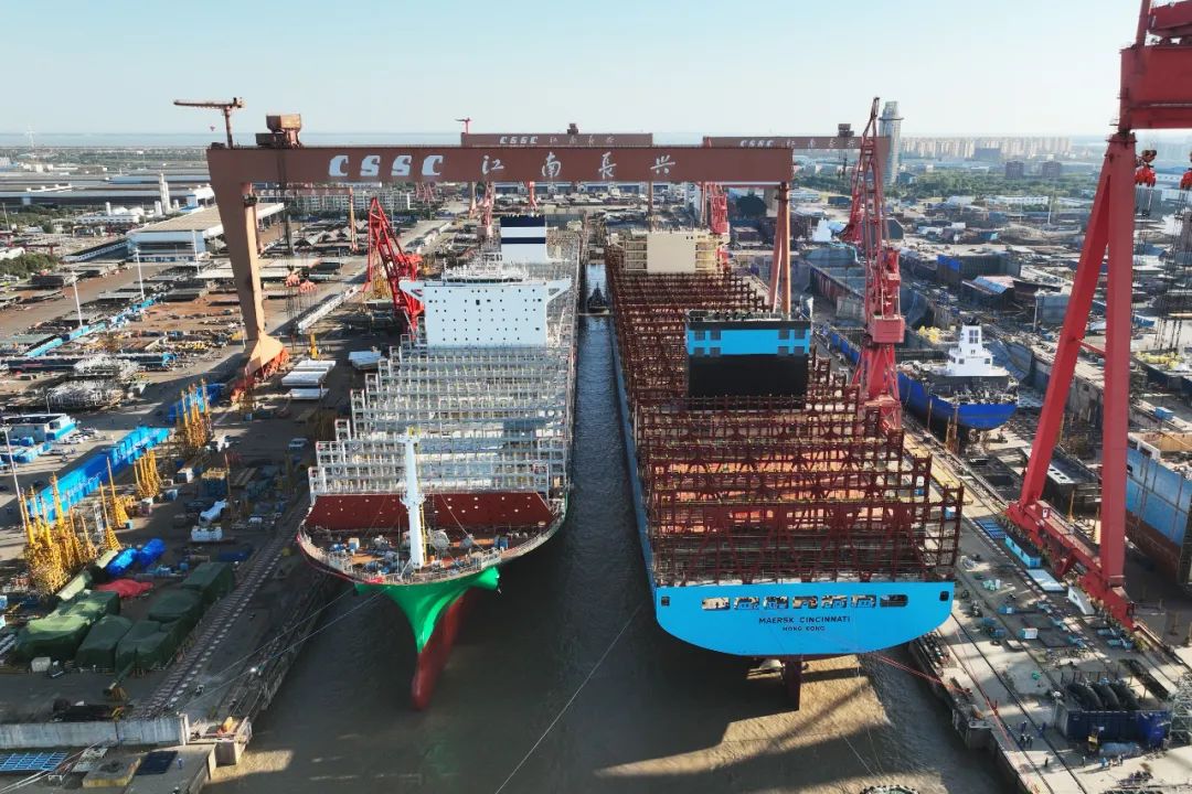 Jiangnan floats out LNG-fueled CMA CGM Cape Cod - LNG Prime