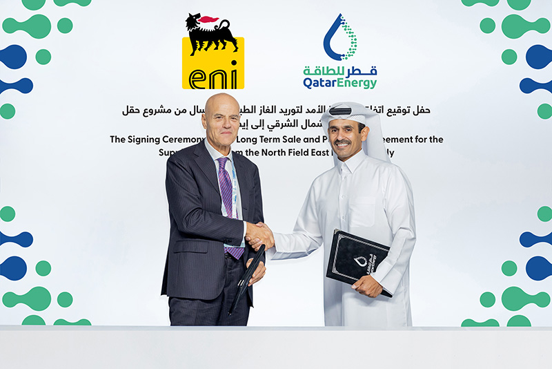 QatarEnergy seals 27-year LNG supply deal with Eni