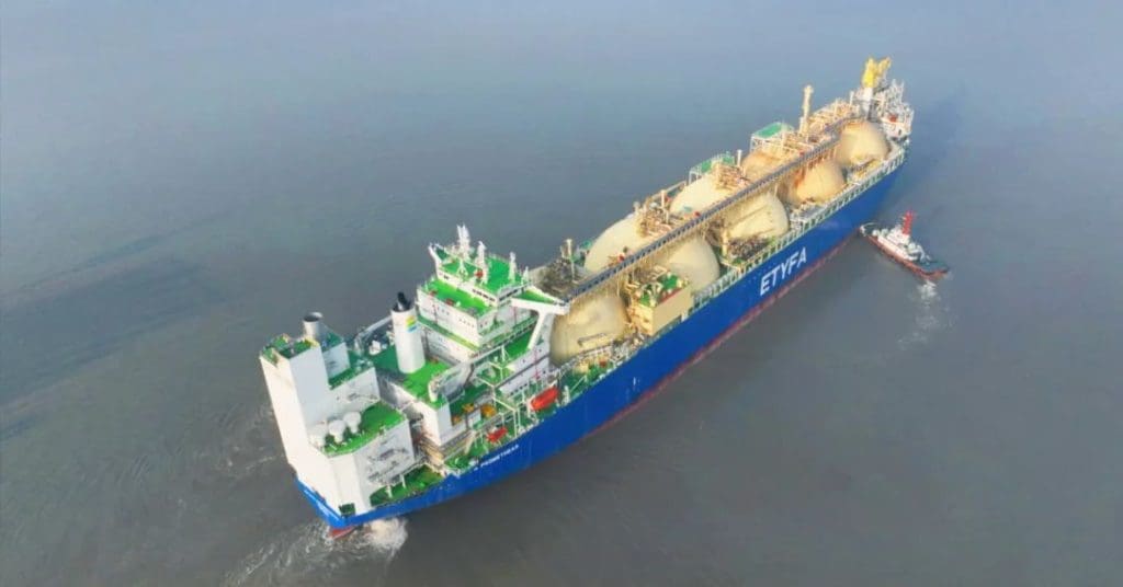 Cyprus FSRU starts gas trials in China