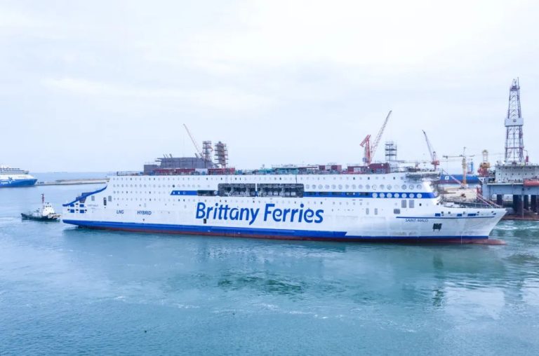 Chinese yard launches Stena's LNG-powered ferry