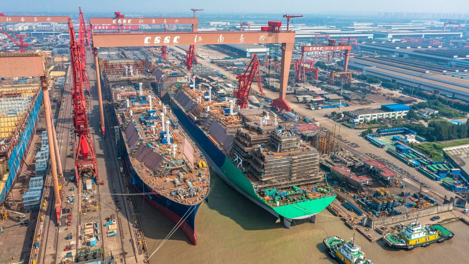 China's Hudong-Zhonghua Launches Two LNG Carriers - LNG Prime