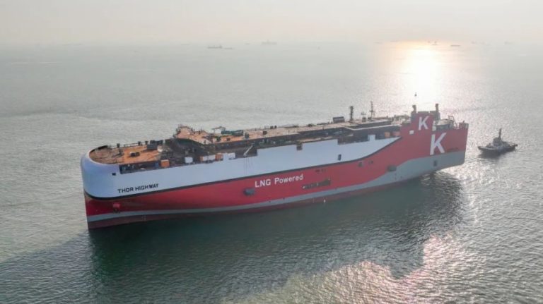 GSI launches SFL's LNG-fueled PCTC