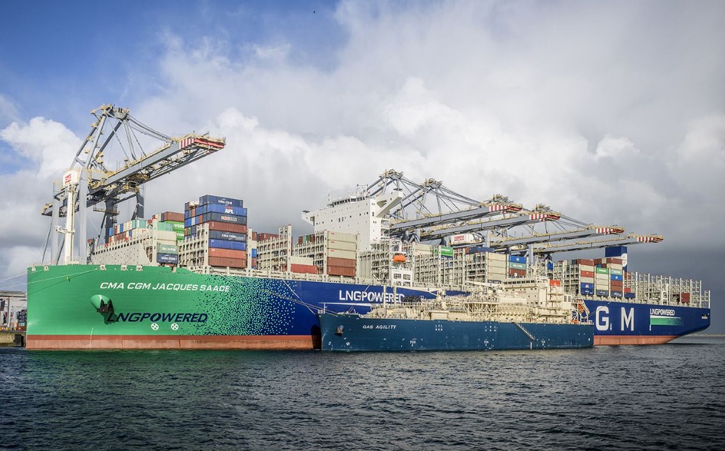 GTT, CMA CGM seal technical services deal for 49 LNG-powered containerships