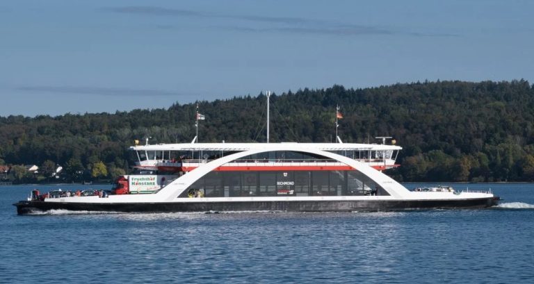 Germany Lake Constance LNG ferry starts service