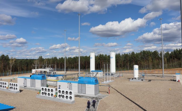 Russia's Gazprom launches small-scale liquefaction plant