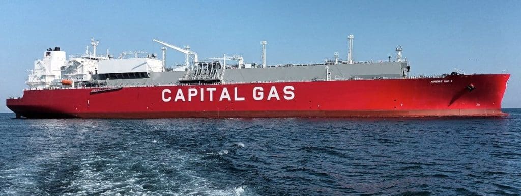 Capital Gas welcomes newbuild LNG carrier to its fleet