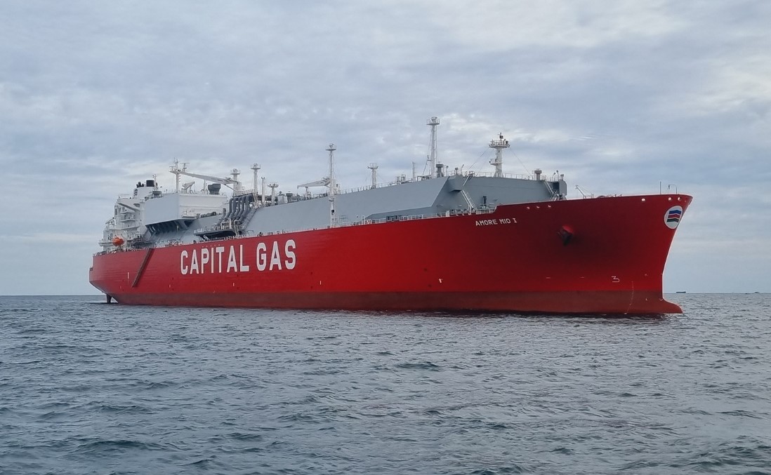 Capital Gas welcomes newbuild LNG carrier to its fleet