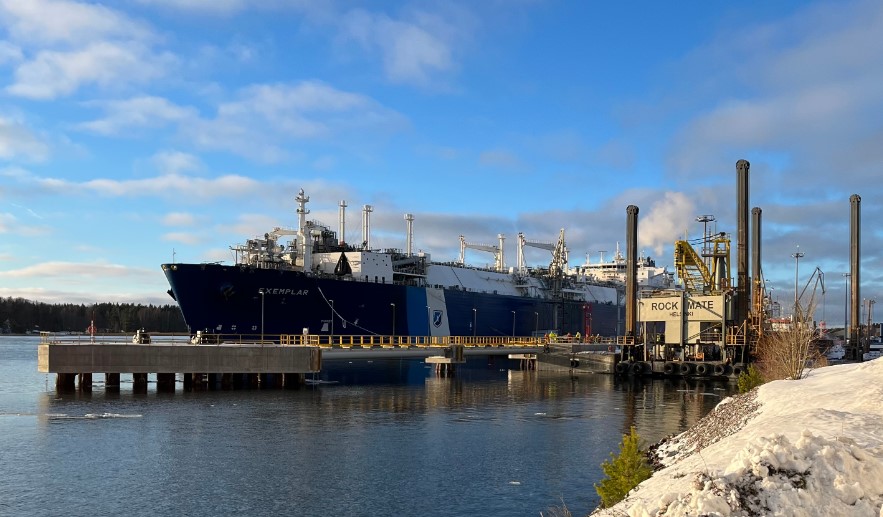 Eesti Gaas to deliver three more LNG cargoes to Finland’s Inkoo FSRU