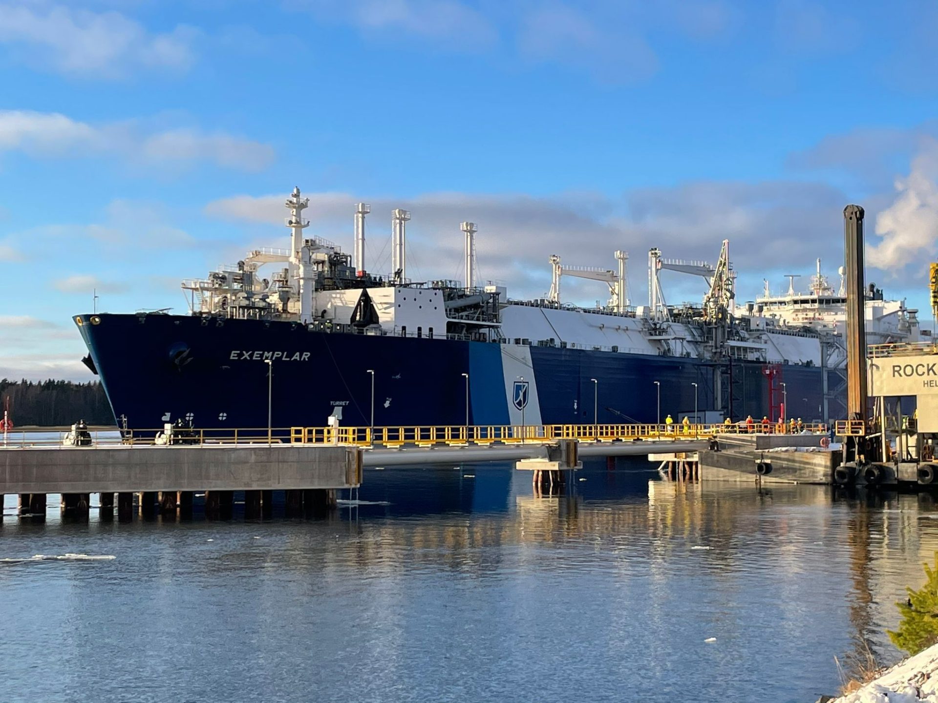 Gasum delivers its second LNG cargo to Finland’s Inkoo FSRU