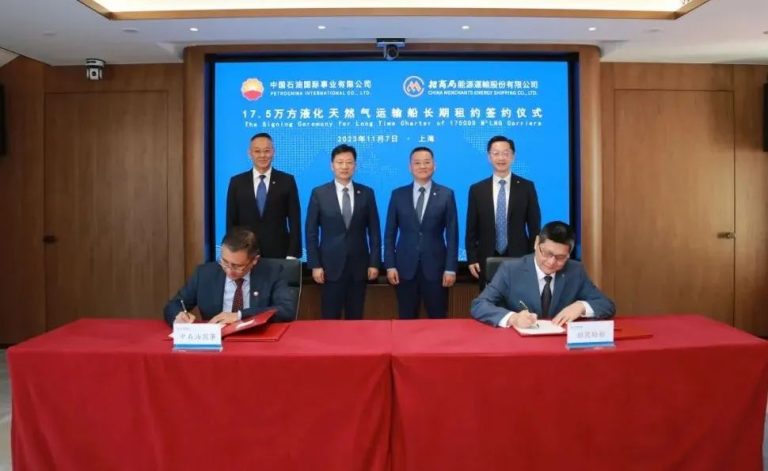 PetroChina, CMES ink charter deal for LNG carrier duo