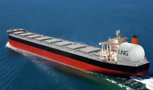 Japan's MOL to expand fleet with five LNG-powered bulkers