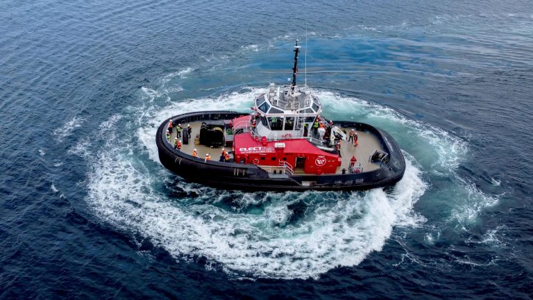 Third LNG Canada electric tug delivered