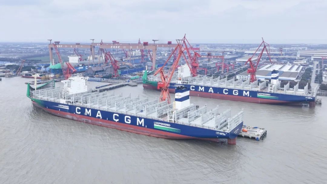 Another LNG-fueled containership joins CMA CGM's fleet