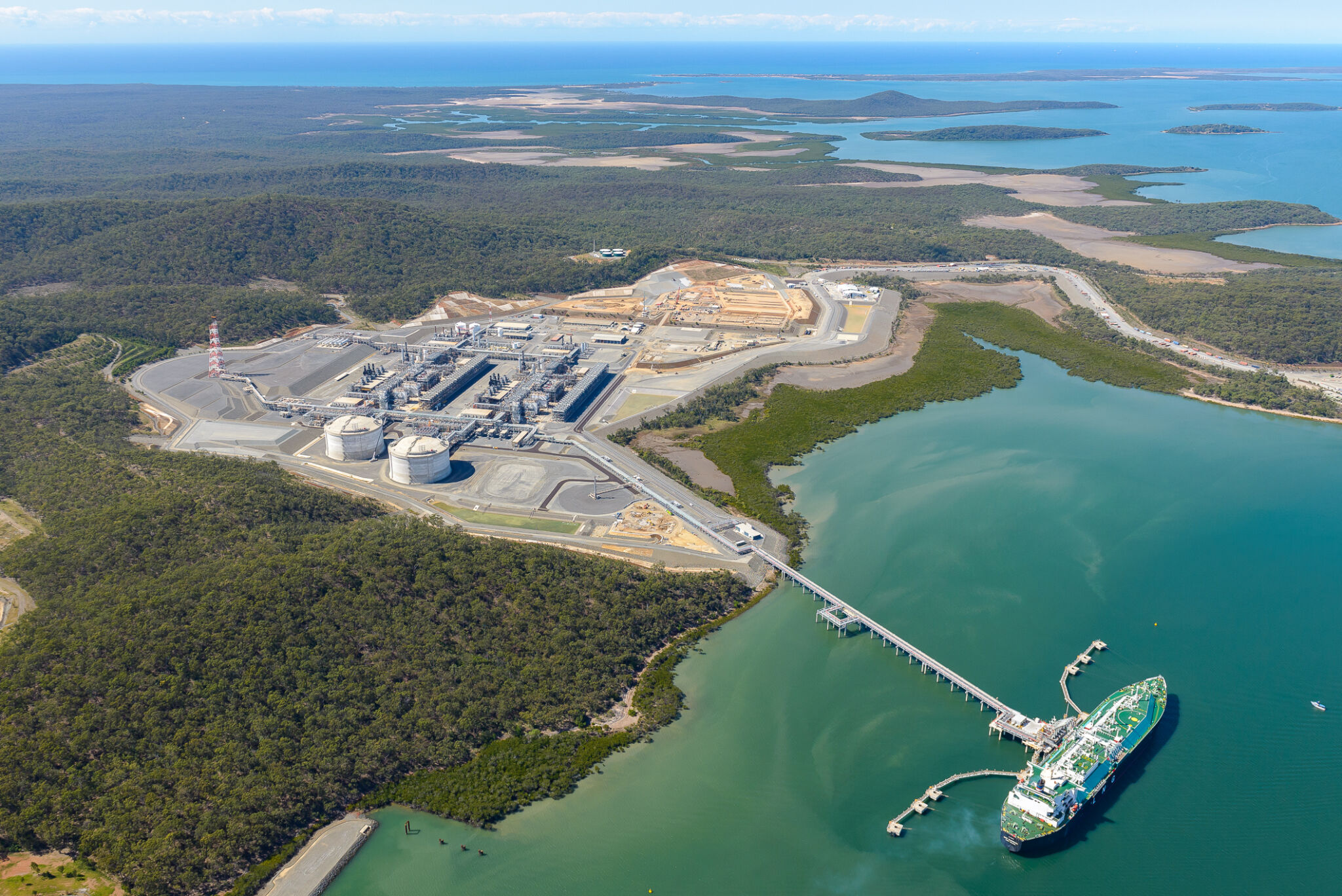 Gladstone LNG exports slightly up in 2023