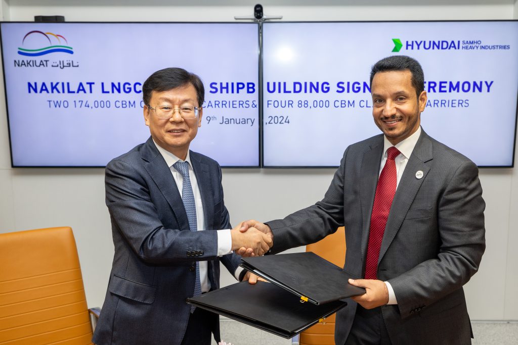 Qatar's Nakilat orders LNG and LPG carriers in South Korea