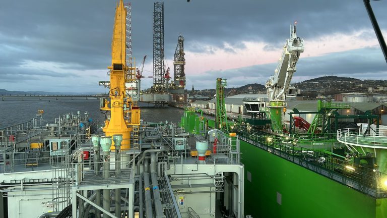 Titan wraps up its first UK LNG bunkering op