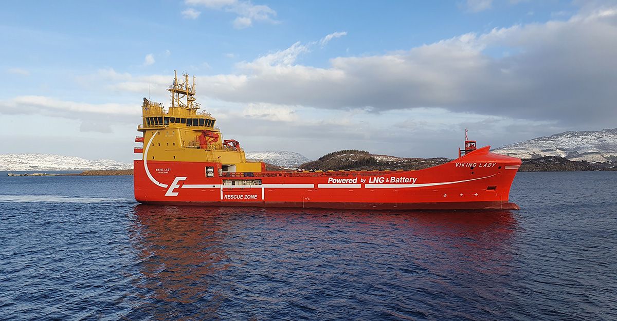 Eidesvik nets contract extension for LNG-powered PSV