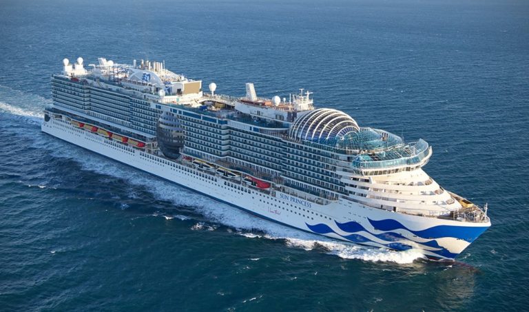 Fincantieri delivers first LNG-powered ship to Princess Cruises