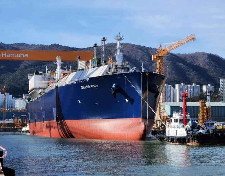 GasLog's LNG carriers launched in South Korea