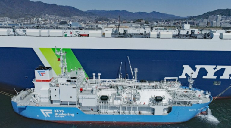 Japan’s NYK, Kyushu Electric complete first op with LNG bunkering newbuild