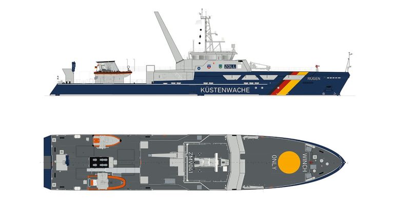 Fassmer building LNG-powered vessel for German customs