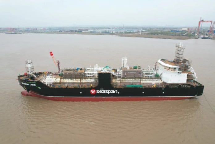 CIMC SOE launches Seaspan’s second LNG bunkering ship - LNG Prime