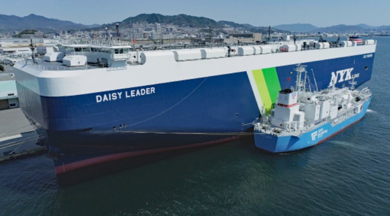 Japan’s NYK, Kyushu Electric complete first operation with LNG bunkering newbuild