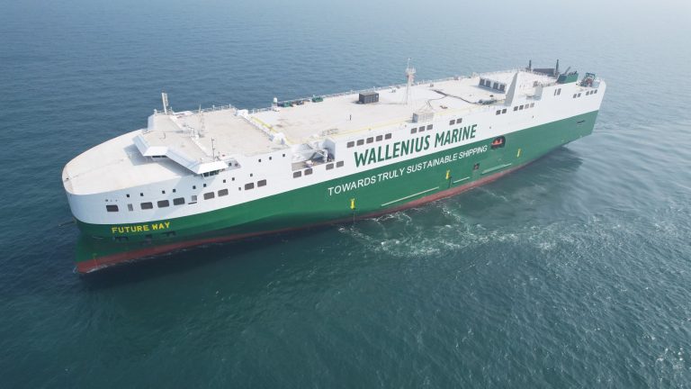 Wallenius takes delivery of LNG-powered car carrier chartered by Volkswagen