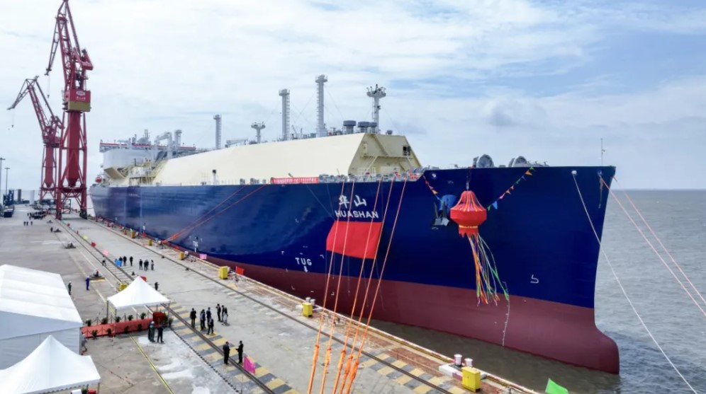 Hudong-Zhonghua delivers Cosco’s LNG carrier