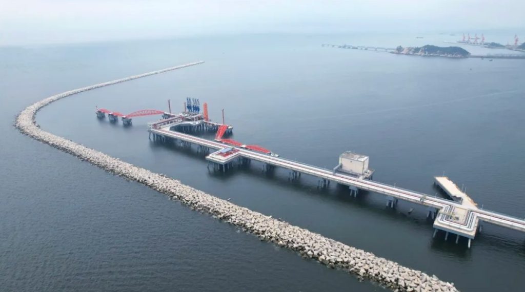 China's Huaying LNG import terminal nears launch