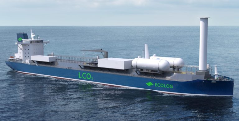 Deltamarin, EcoLog develop LNG-fueled LCO2 carrier