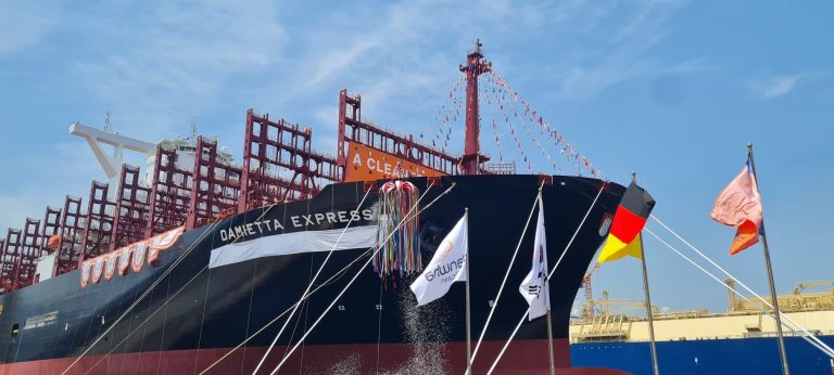 Hapag-Lloyd takes delivery of LNG-powered giant