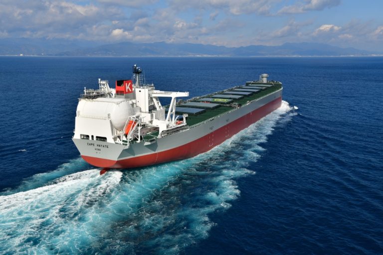 Japan's K Line takes delivery of LNG-fueled bulker